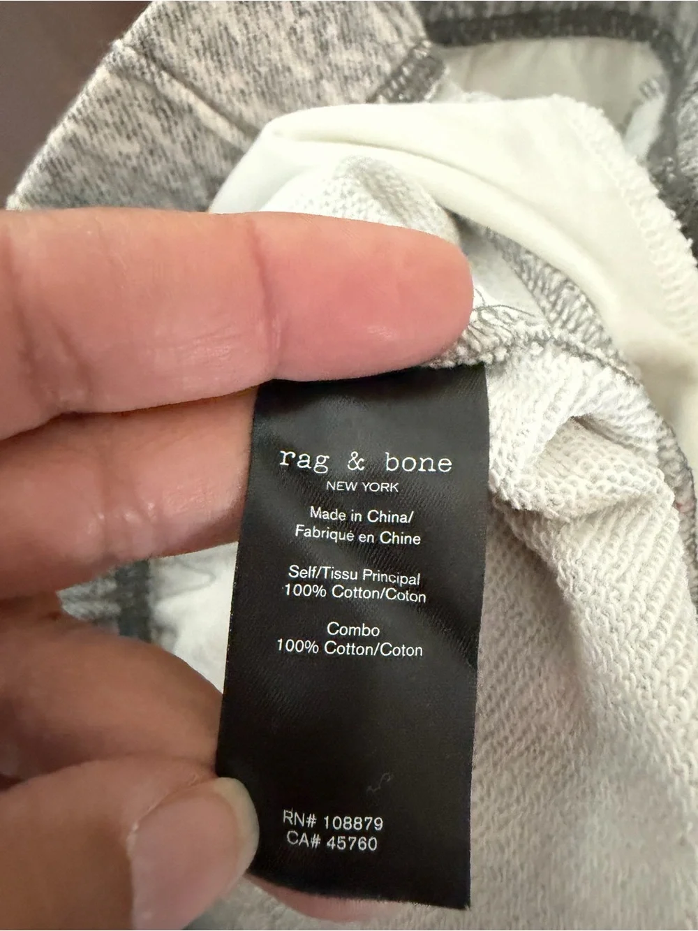 Rag & Bone Miramar Denim-Style Shorts